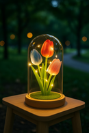 Tulipán Eterno en Cúpula de Cristal