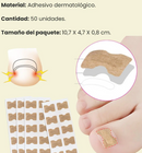 Pack x50 parches corrector Uñas Encarnadas