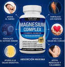 VitaCore Magnesium Complex™ 8 en 1 – 90 Cápsulas, Energía, descanso y bienestar en una fórmula avanzada.
