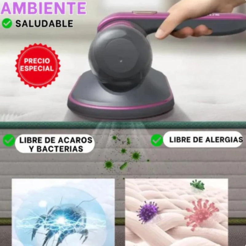 Aspirador Eliminador de ÁCAROS con SISTEMA UV